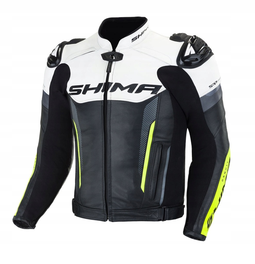 Kurtka motocyklowa Shima Bandit Jacket kolor czarny/biały 46