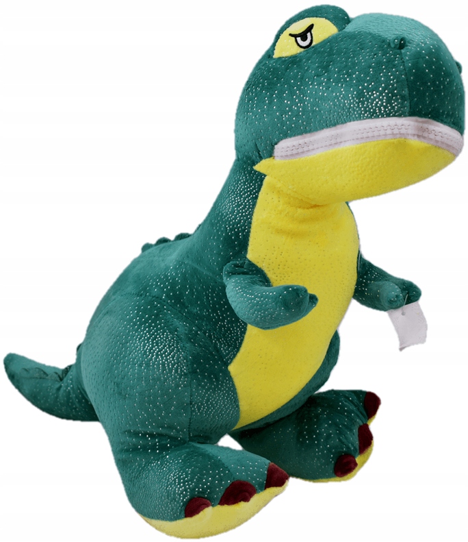 DINOZAUR maskotka pluszak dla dzieci duża 42 cm