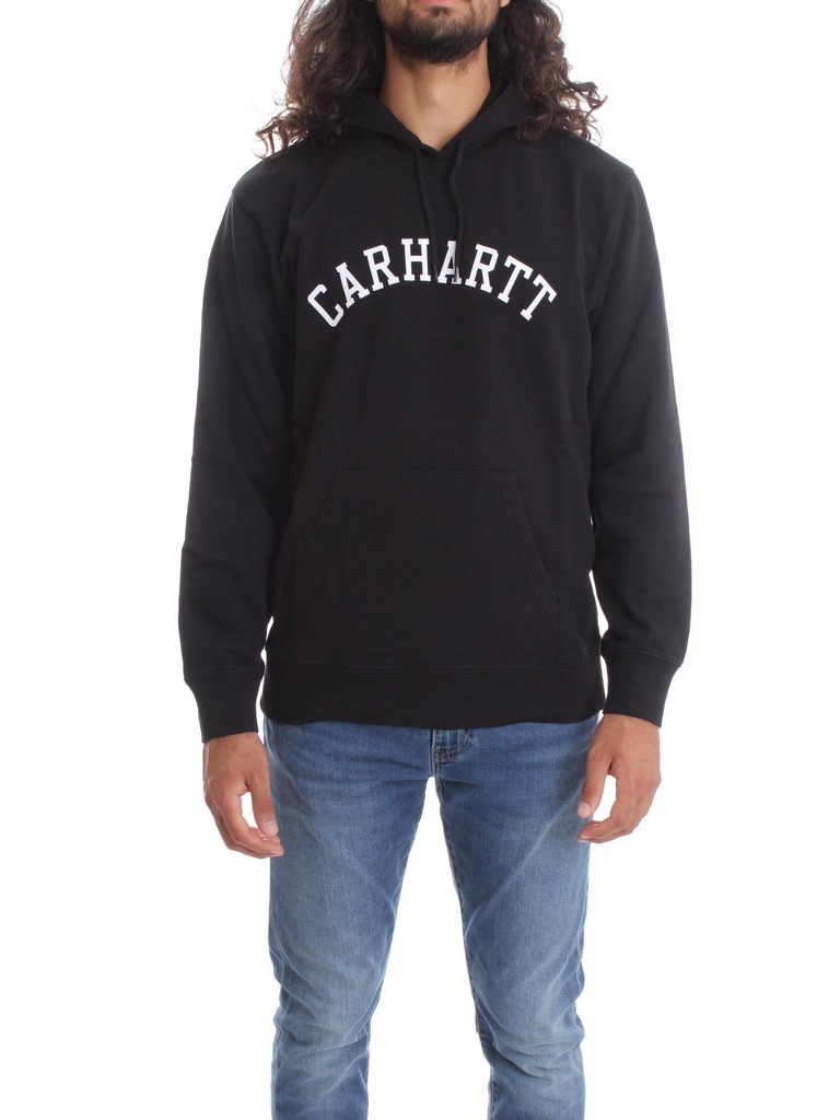 CARHARTT MĘŻCZYZN CZARNY BLUZY XS INT