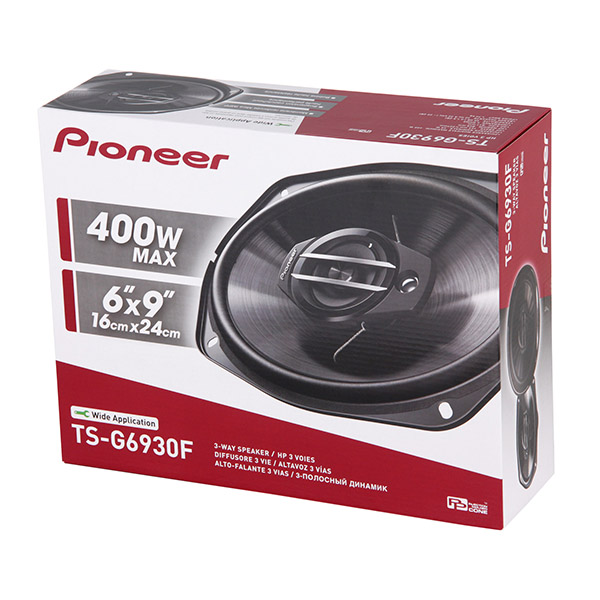 Купить АВТОМОБИЛЬНЫЕ ДИНАМИКИ PIONEER TS-G6930F 400 Вт 6x9 дюймов: отзывы, фото, характеристики в интерне-магазине Aredi.ru