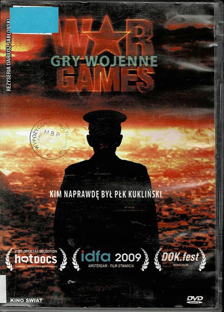 Gry wojenne War Games Jabłoński Kukliński DVD