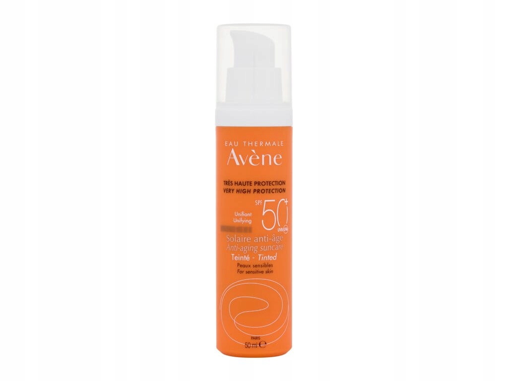 Avene Anti-Age Suncare Tinted SPF50 Preparat Do Opalania Twarzy 50ml
