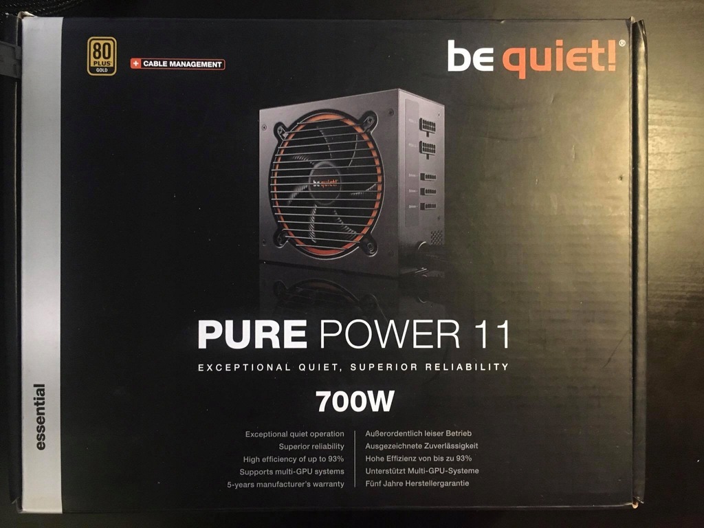 Zasilacz Be Quiet! Pure Power 11 700W Gwarancja