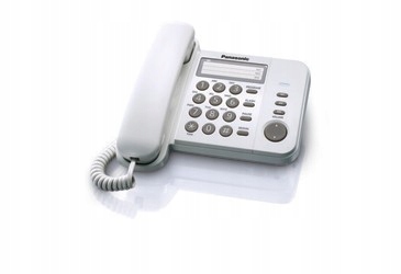 Telefon stacjonarny Panasonic KX-TS520 BIAŁY