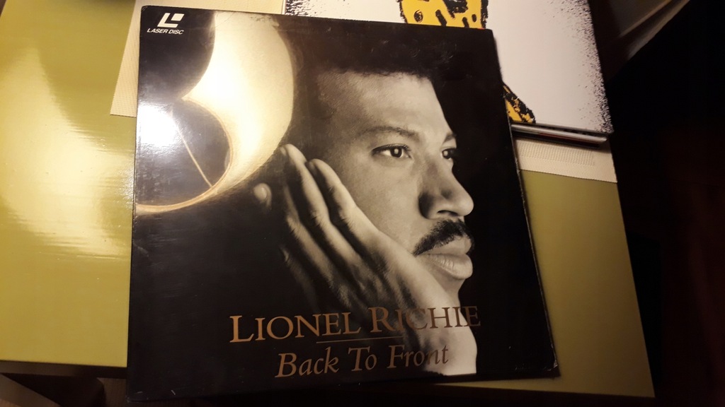 Lionel Richie - Back To Front, laserdisc, nowy!