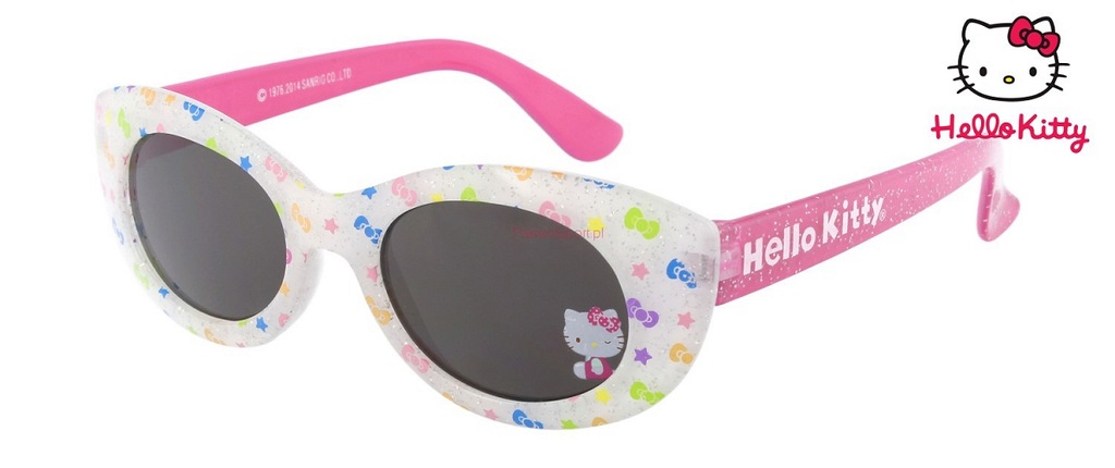 HELLO KITTY 6 Okulary Przeciwsłoneczne Dziewczynki