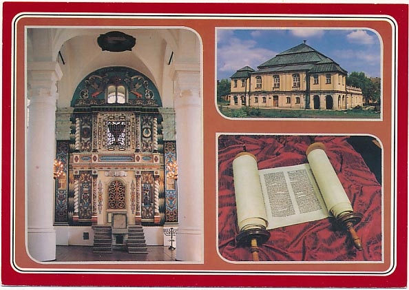 Włodawa Synagoga wnętrze Aron kodesz , tora