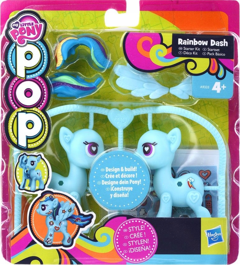 My Little Pony POP zestaw kucyk Rainbow Dash A9333