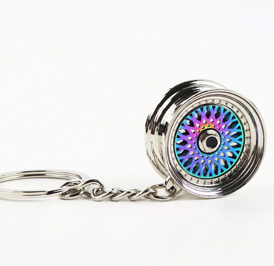 Brelok felga BBS RS szeroki rant neochrom