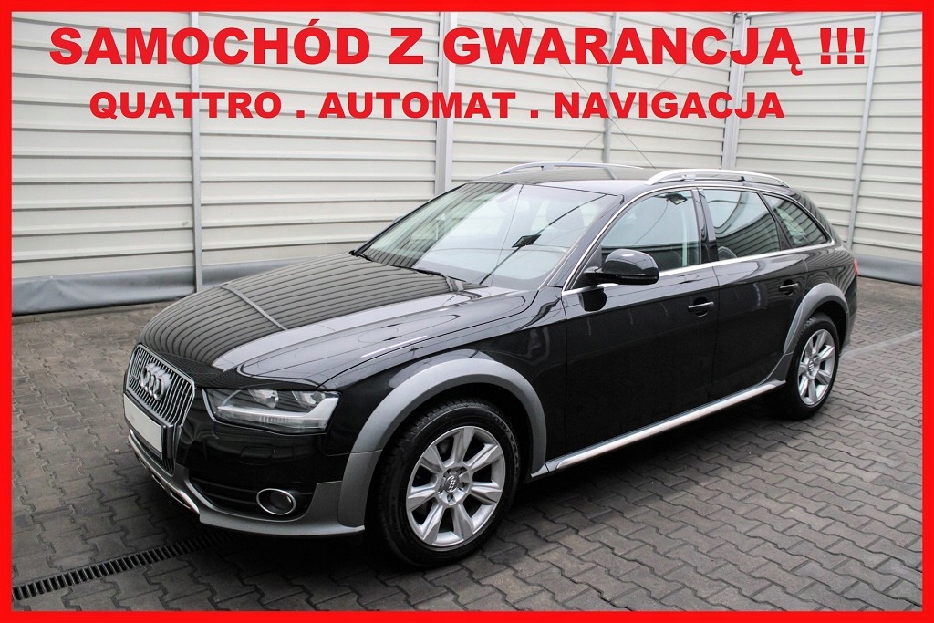 Audi A4 Allroad QUATTRO + Automat + Navigacja + Sk