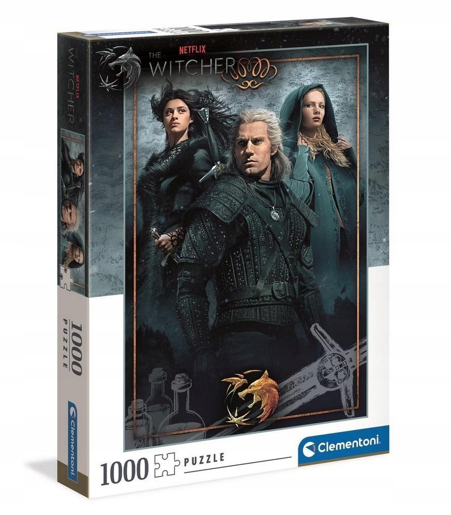 PUZZLE 1000 THE WITCHER, CLEMENTONI