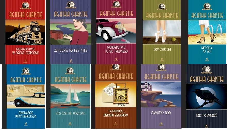 Agatha Christie X10 Pakiet Kolekcja Kryminalow 8408126286 Oficjalne Archiwum Allegro