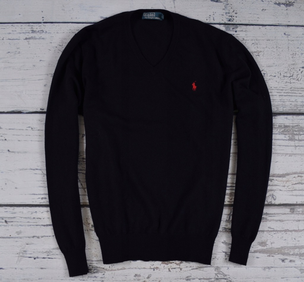 RALPH LAUREN MERINO WOOL SWETER JAK NOWY _ XL