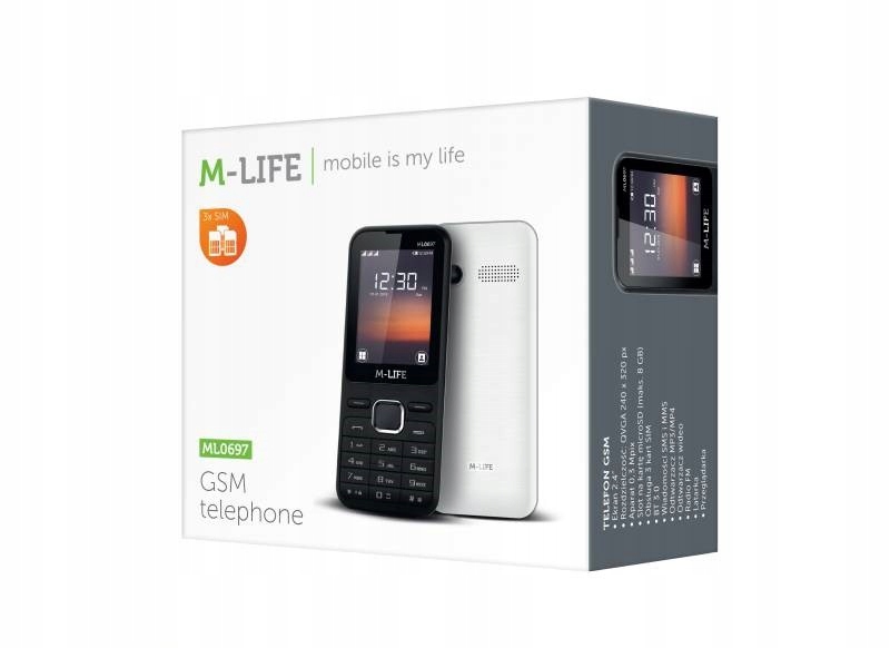 Купить GSM телефон M-LIFE ML600 черный / ML0697B: отзывы, фото, характеристики в интерне-магазине Aredi.ru