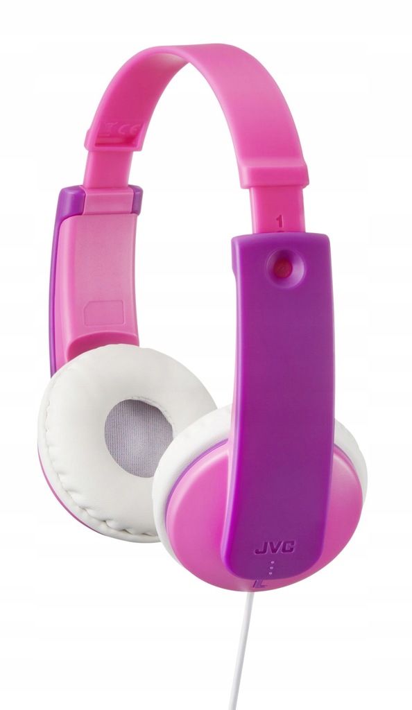 Słuchawki JVC HAKD7PE (nauszne; NIE; kolor różowy