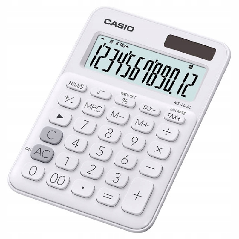 Kalkulator biurowy MS-20UC-WE-B 12-cyfrowy