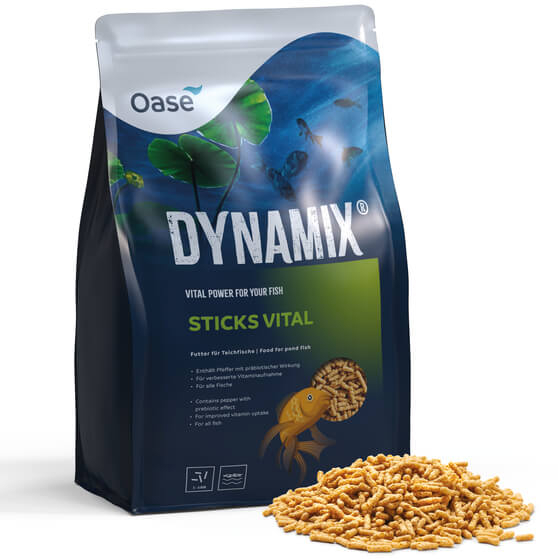 Oase Dynamix Sticks Vital 4L - 480g Pokarm dla ryb