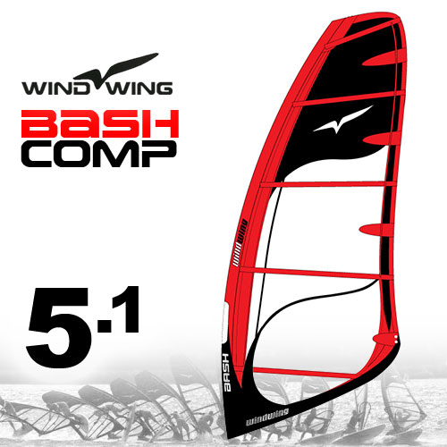 Żagiel Windwing Bash Comp 5,1 m2 WYPRZEDAŻ !!!