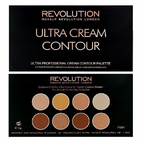 Makeup Revolution Ultra Cream Contour Palette Zest