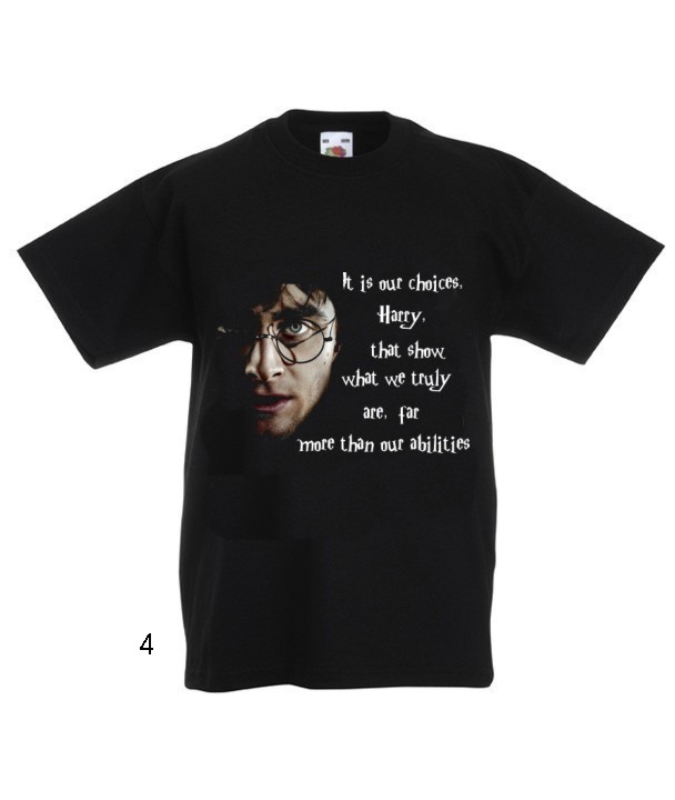 JUNIOR KOSZULKA HARRY POTTER CYTATY RON HERMIONA