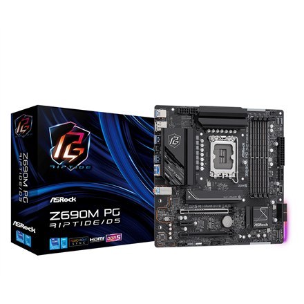 ASRock Z690M PG RIPTIDE/D5 Rodzina procesorów Intel, Gniazdo procesora LGA1