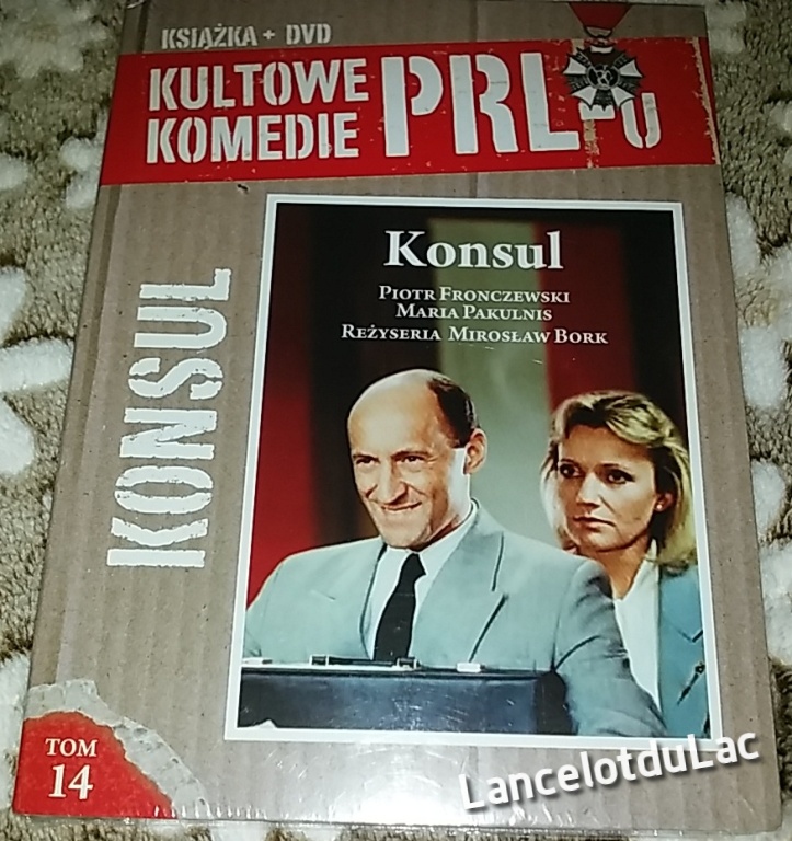 Konsul Fronczewski Pakulnis PRL film DVD book char
