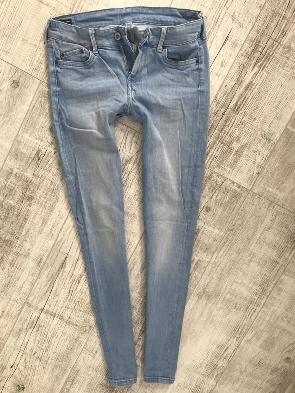 PEPE JEANS * spodnie jeans rurki * 28 36 S