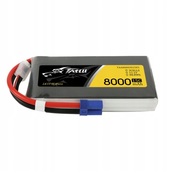 8000mAh 11.1V 15C TATTU Gens Ace