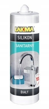 Silikon sanitarny Lakma biały 150ml