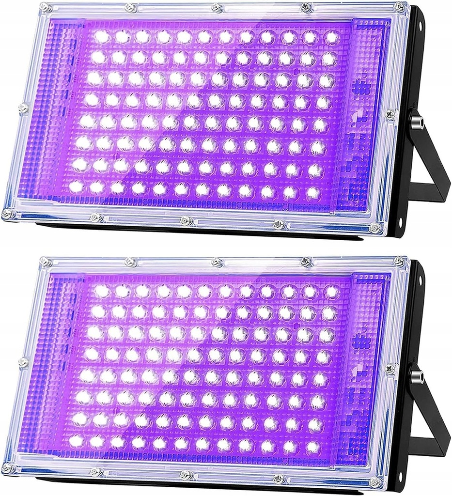 Sceniczna lampa uv 100w GLOSTARS zestaw 2 sztuk