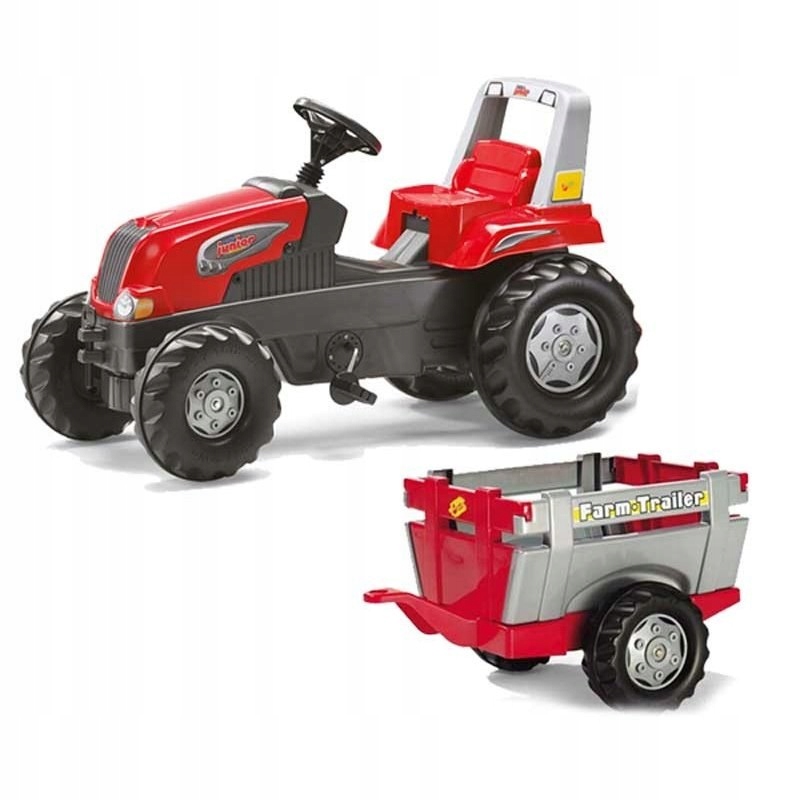 Rolly Toys Traktor na pedały Przyczepa Junior 3-8
