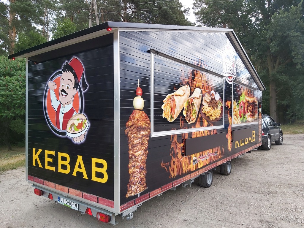 Купить НОВЫЙ прицеп для кейтеринга BIG KEBAB Оборудован: отзывы, фото, характеристики в интерне-магазине Aredi.ru