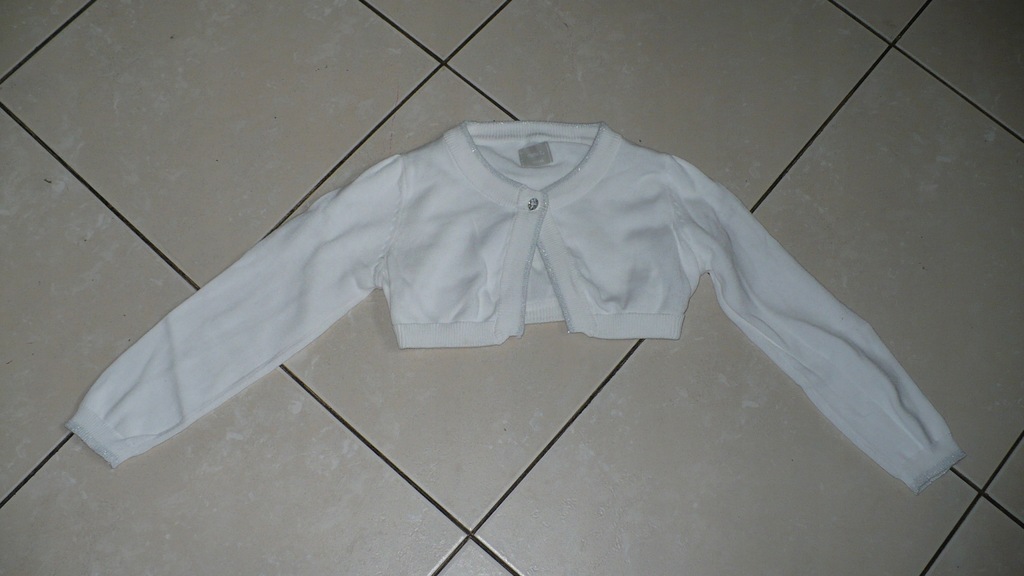 Sweterek bolerko 5-6 lat 116 cm