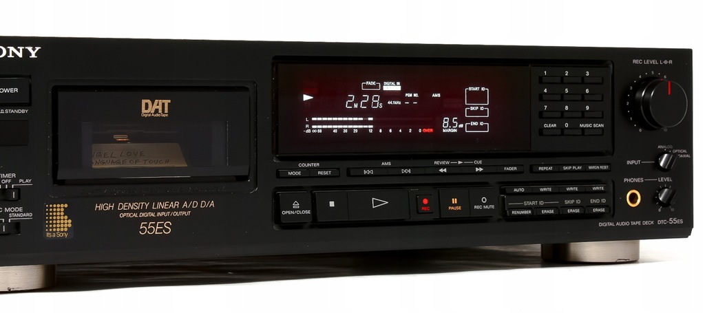 SONY DTC-55ES MAGNETOFON CYFROWY DAT KLASA ES - 12942883602 SONY DTC-55ES MAGNETOFON CYFROWY DAT KLASA ES - 12942883602