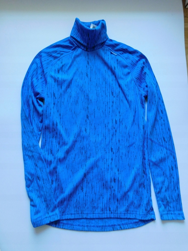 Bluzka termoaktywna S męska golf biegowa wedze decathlon nowa niebieska