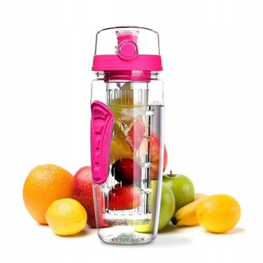 BUTELKA BIDON NA WODĘ Z WKŁADEM NA OWOCE INFUSER