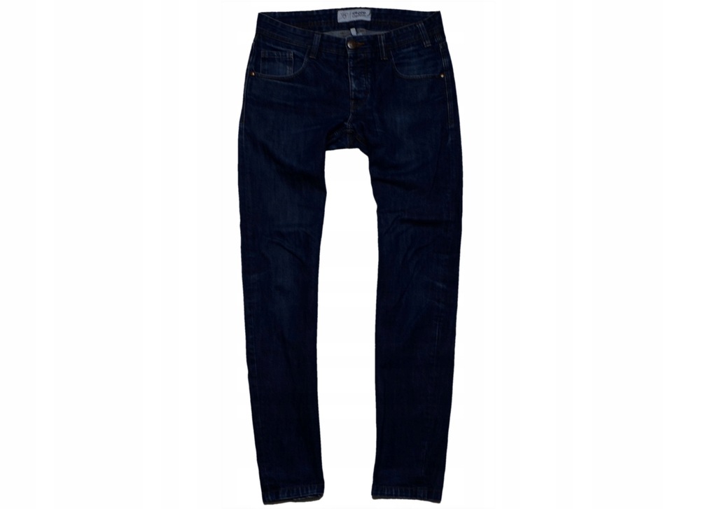 470. Cropp spodnie jeansowe jeansy 30/34 pas 84cm
