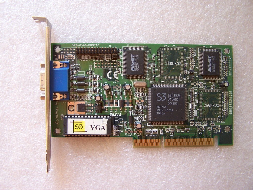 stara karta graficzna S3 Trio 3D/2X PCI
