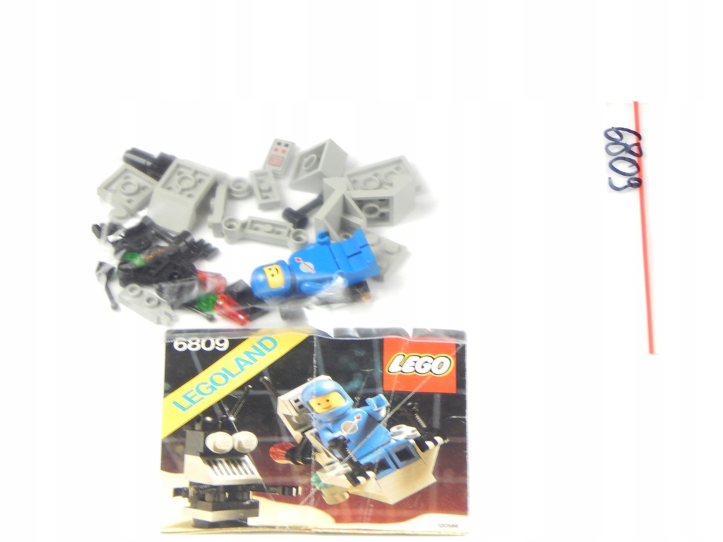 LEGO SET 6809 Z INSTRUKCJĄ SPACE CLASSIC UNIKAT