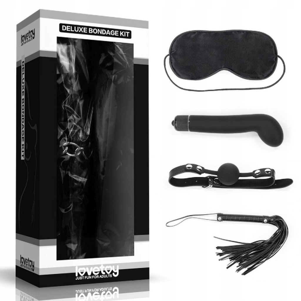 Zestaw w klimacie BDSM Deluxe Bondage Kit Lovetoy