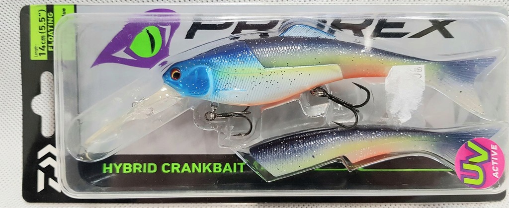 DAIWA przynęta gumowa PX HYBRID CRANK 14cm 30gr