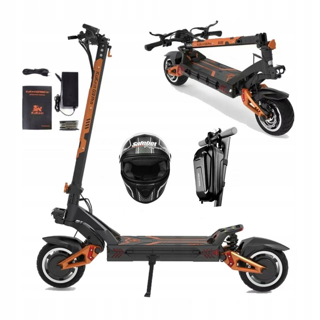 Pojazdy Elektryczne Kukirin G3 Pro Terenowy 2400W 52V 23,3AH 10"
