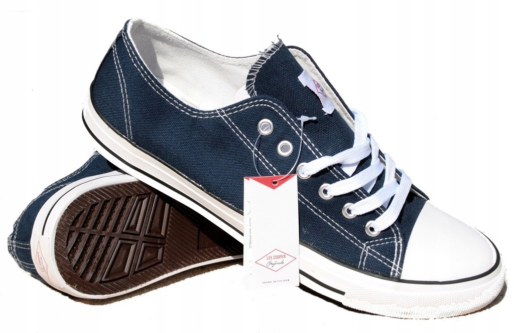 LEE COOPER CANVAS LOW buty tenisówki 48 - 32cm