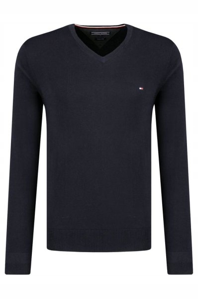 Tommy Hilfiger MW0MW04979 Sweter Męski Granat M