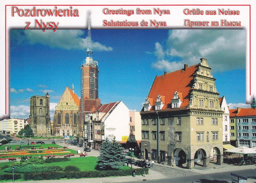 NYSA - RYNEK - DOM STAREJ WAGI- RATUSZ - KOŚCIÓŁ