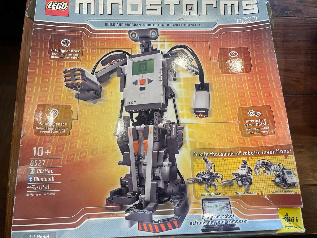 Lego Mindstorms NXT + 9648-zestaw edukacyjny - 12094149655 - archiwum Allegro