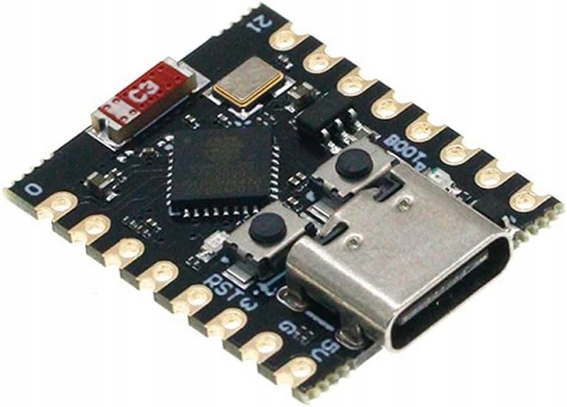 Płytka prototypowa ESP32-C3 WiFi Bluetooth Super Mini USB Type-C 4 MB Flash