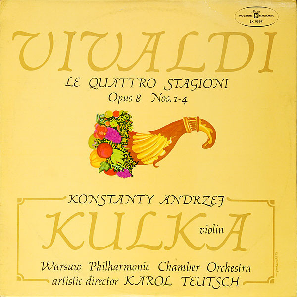 Vivaldi ‎– Le Quattro Stagioni - Kulka, Teutsch