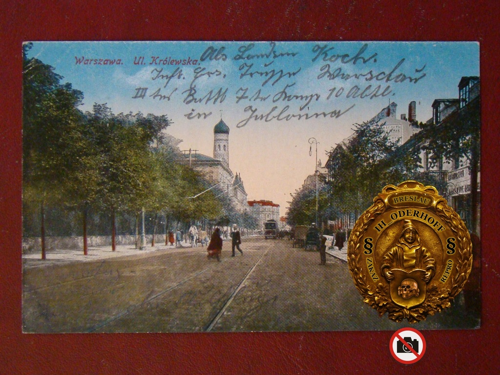 Warszawa ul.Królewska Stp.Jablonna 1916 C9754