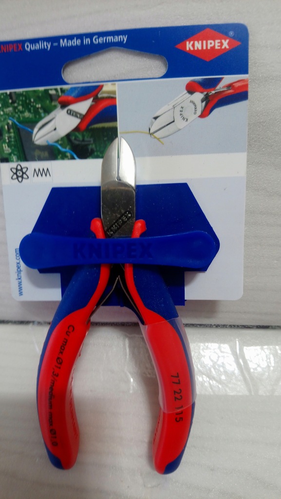 Pince Coupante Knipex Pince Coupante Diagonale Sans Facette 77 42 115